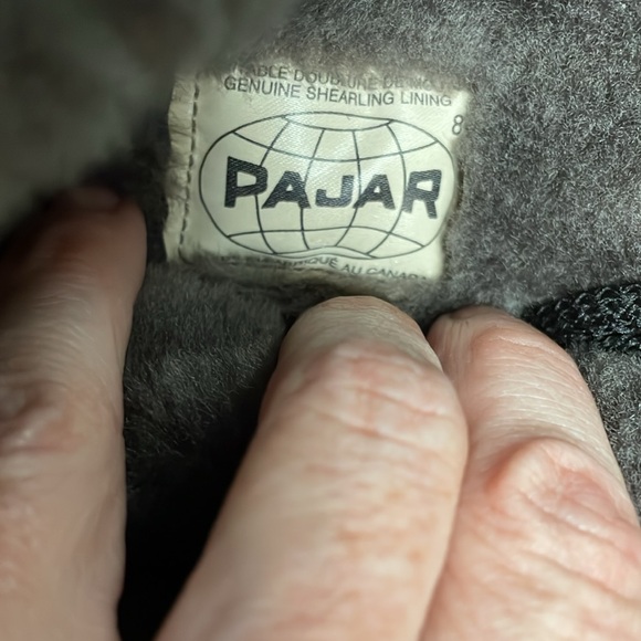 Vintage Pajar sherling boots with rubber heeled sole - Picture 3 of 8